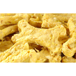 BOW WOW Naturalne kości z wątróbką drobiową i juką [BW301A] 30szt