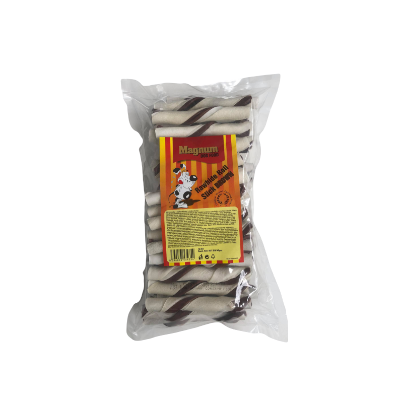 MAGNUM Rawhide Roll Stick BROWN  40szt. 880g [16403]