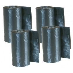 KERBL Woreczki 4 rolkii, czarne [83459]