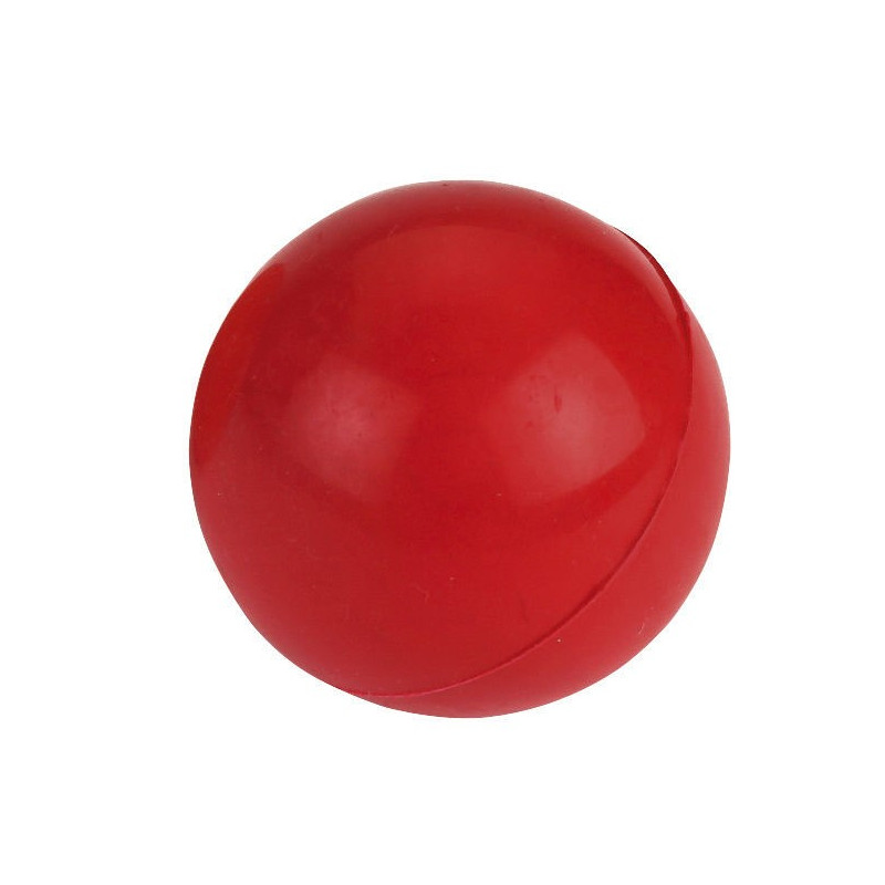 KERBL Zabawka piłka z gumy, 6,5 cm [83489]