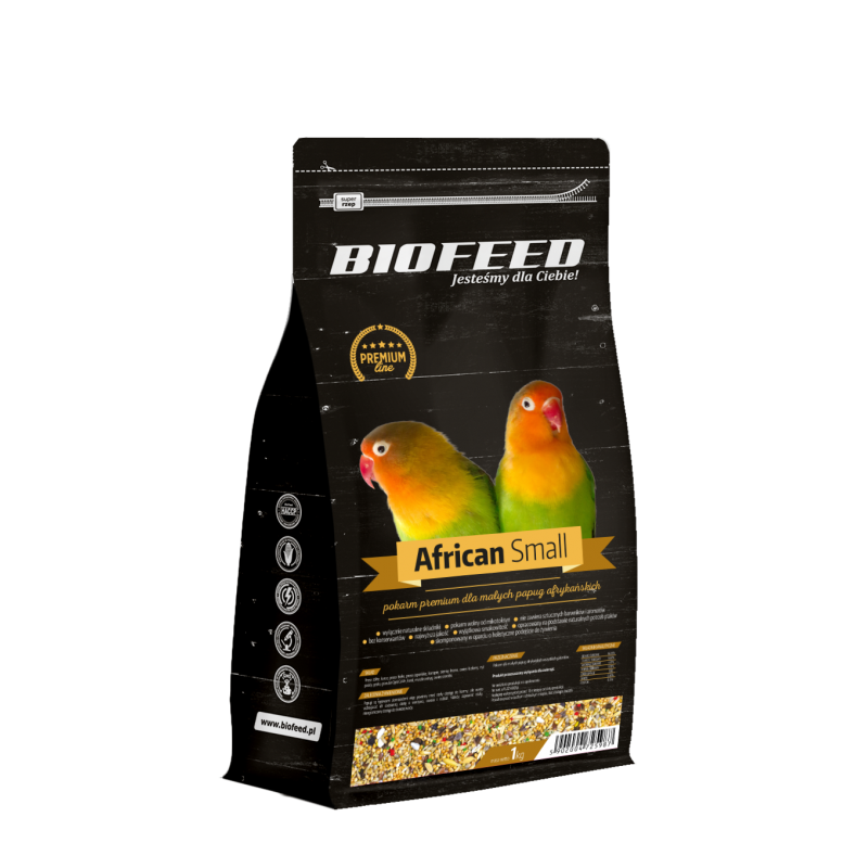 BIOFEED Premium Australian Small - małe papugi australijskie 1kg