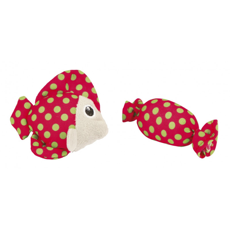 KERBL Zabawka Fish and Roll [81652]