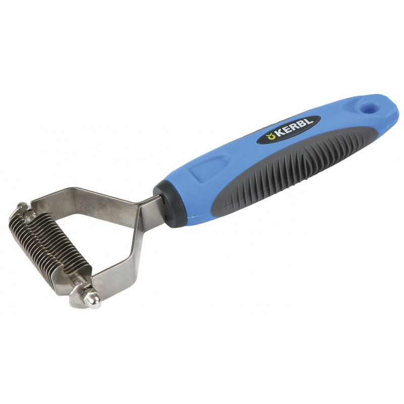 KERBL Furminator do sierści, 18 cm, 24 zęby [81917]