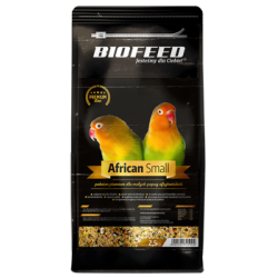 BIOFEED Premium African Small - małe papugi afrykańskie 1kg
