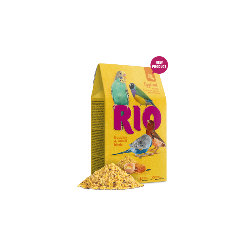 RIO Pokarm jajeczny dla papużek falistych 250g [21190]