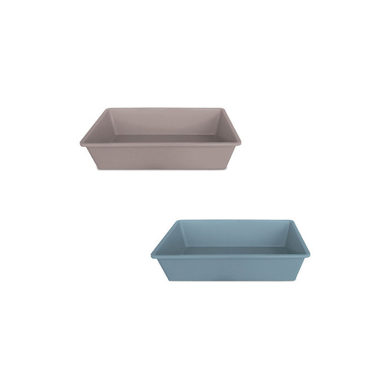 STEFANPLAST Kuweta TRAY 1, szara 40x30x10cm [86167]