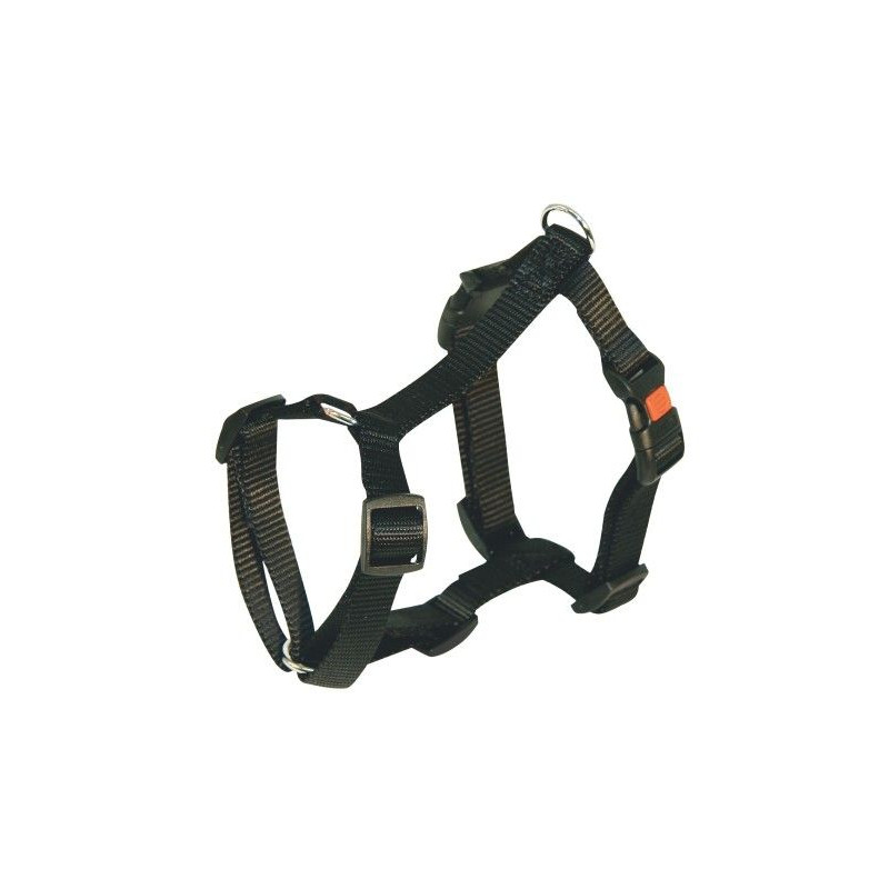 KERBL Szelki Miami, 55 - 76 cm, 20 mm, czarne [84358]