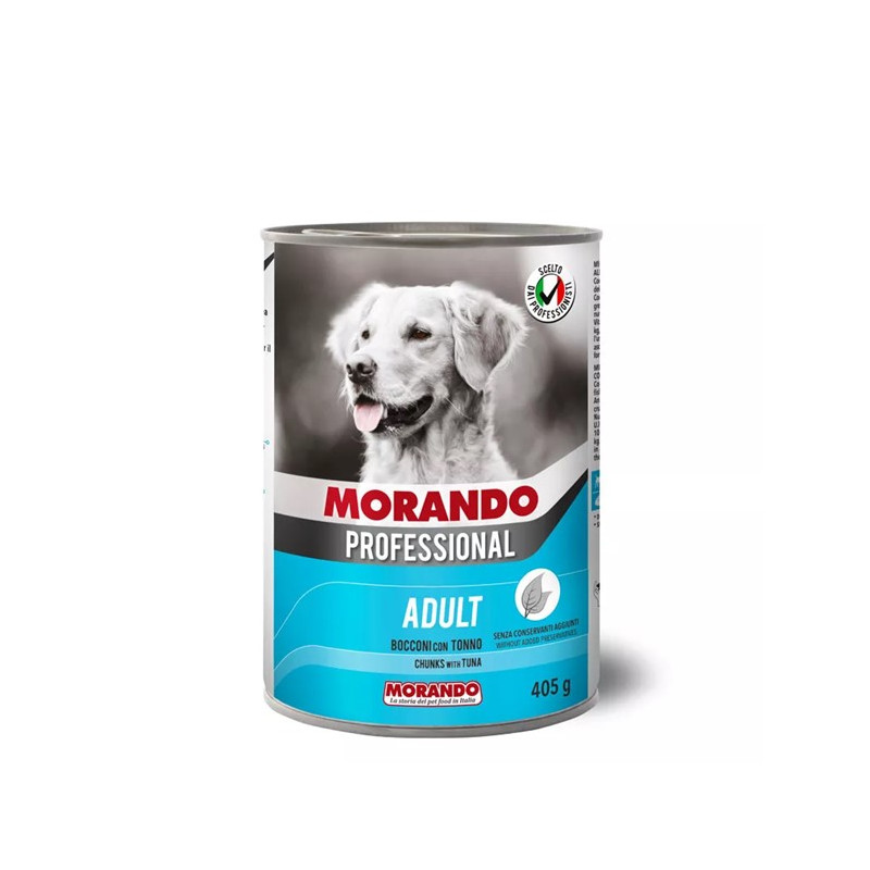 MORANDO PRO PIES Kawałki z tuńczykiem 405g