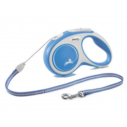 FLEXI NEW COMFORT - smycz automatyczna dla psa, niebieska M 8m LINKA [FL-3134]