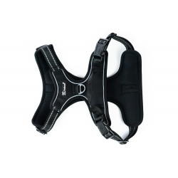 PETLOVE Szelki pełne odblaskowe dla psa XL czarne [SZELPXLBK]