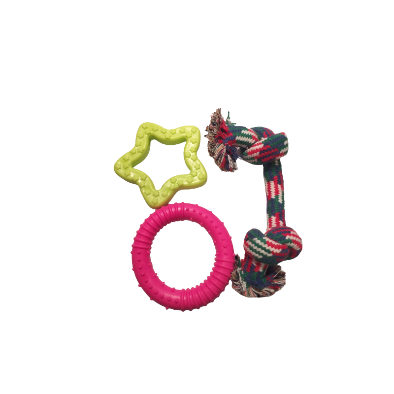 POP PETS Zestaw zabawek dla szczeniaka II, mix kolorów [41014]