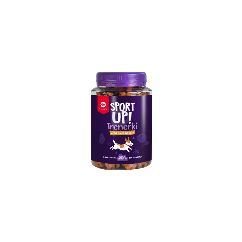 MACED SPORT UP! Trenerki z olejem z łososia 300g