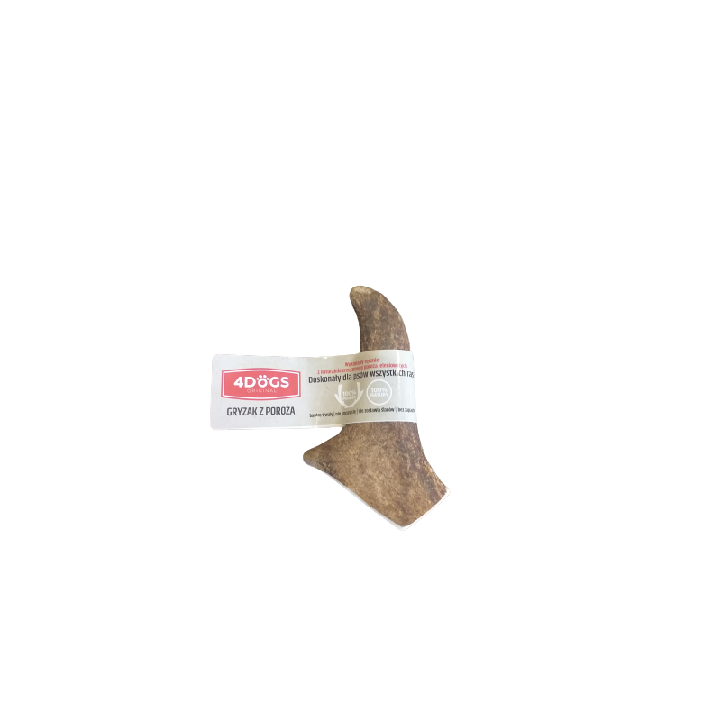 4DOGS GRYZAK S HARD z poroża daniela 10cm