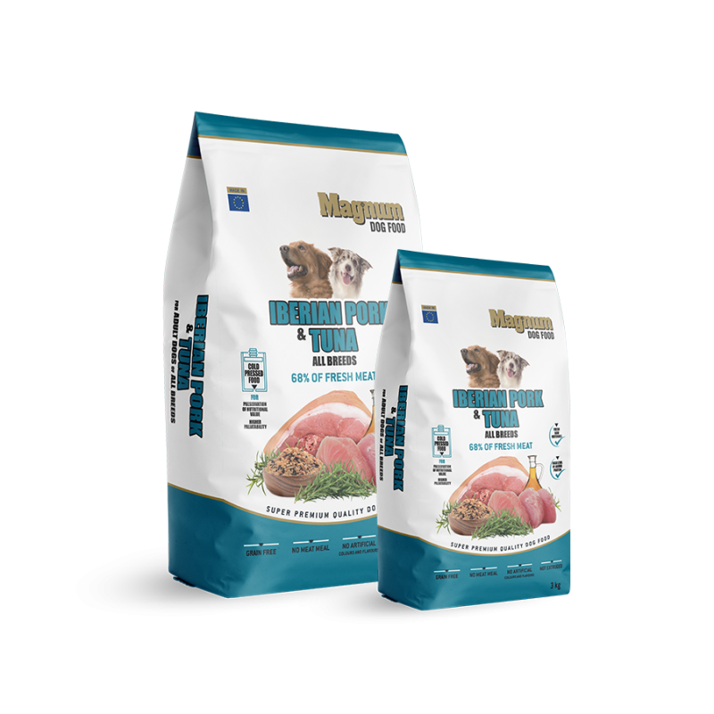MAGNUM Karma dla psów wszystkich ras Iberian Pork&Tuna 12kg [1.131]