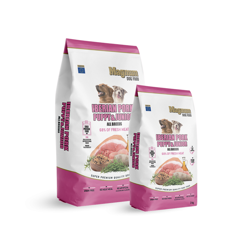 MAGNUM Karma dla psów wszystkich ras Iberian Pork Puppy&Junior 12kg [1.134]
