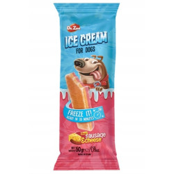 DR ZOO Helado Salchicha & Queso - Lody dla psa o smaku kiełbaski i sera 50g [11157]
