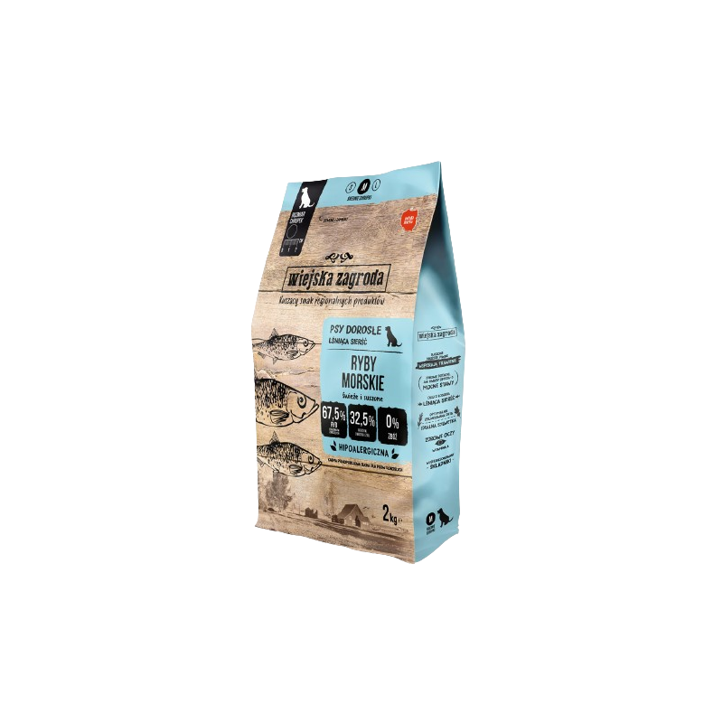WIEJSKA ZAGRODA Karma białoryby 2kg