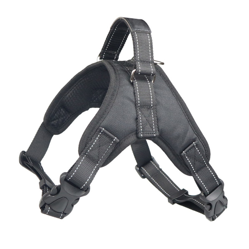 PETLOVE Szelki odblaskowe dla psa XS czarne [SZELODBXSBK]