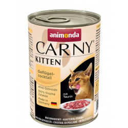 ANIMONDA Carny Kitten puszka mieszanka mięs drobiowych 400 g