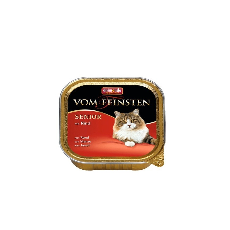 ANIMONDA Vom Feinsten Senior szalka z wołowiną 100 g