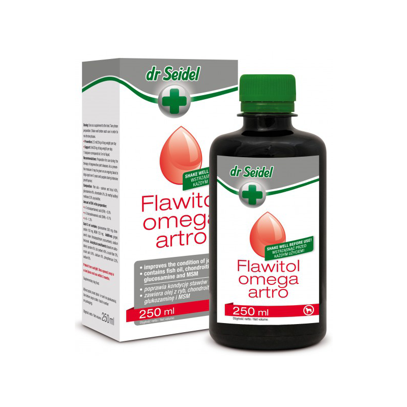 FLAWITOL OMEGA ARTRO poprawiający kondycję stawów 250 ml