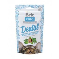 BRIT CARE CAT SNACK DENTAL 50 g