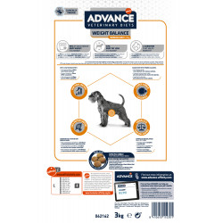 ADVANCE DIET Weight Balance - sucha karma dla psów 3kg [923528]