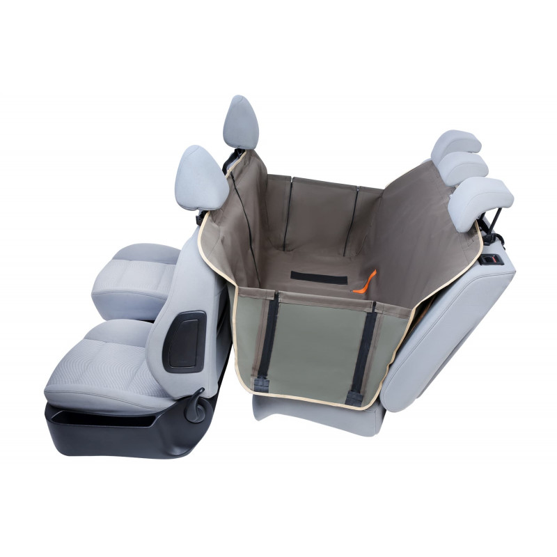 KARDIFF ANTI SLIP z bokami i z zamkiem - Mały "S" - 123x153 - OLIWKOWY