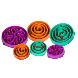 FUN FEEDER Miska plastikowa spowalniająca jedzenie LARGE niebieska [67831]