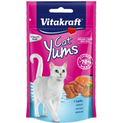 VITAKRAFT CAT YUMS ŁOSOŚ 40g +20% gratis przysmak d/kota